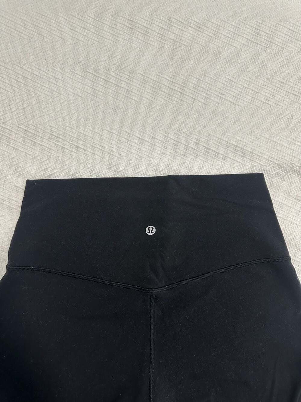 Lululemon Black Workout Leggings Size 8 Women